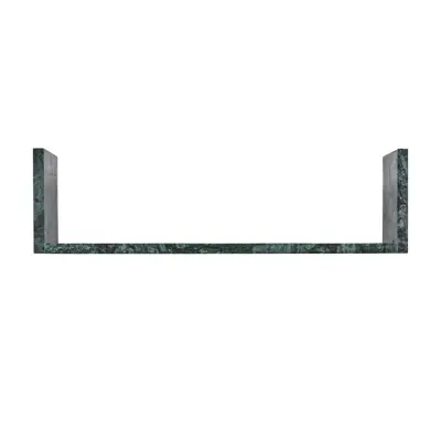 House Doctor - Marr hylla grön marmor bredd 50 cm