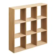HOUSE NORDIC Vägghylla i moss, fyrkantig - naturlig furu (46x46)