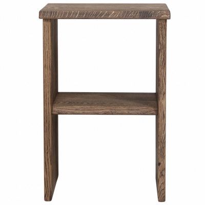 HOUSE OF SANDER nattduksbord, med 1 hylla - rökt oljad ek