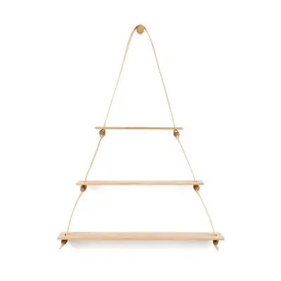 Hylla Amager 55 cm Ek/Läder