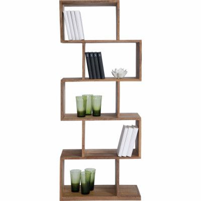 KARE DESIGN Authentico Shelf Zick Zack Shelf - Naturligt Rosenträ