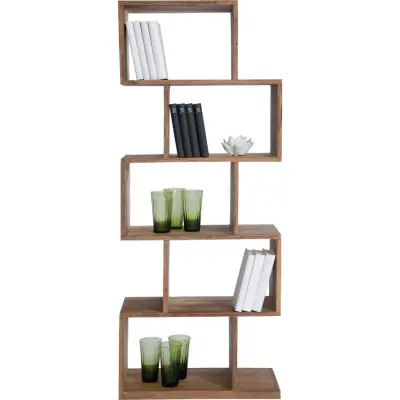 KARE DESIGN Authentico Shelf Zick Zack Shelf - Naturligt Rosenträ