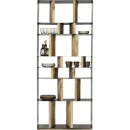 KARE DESIGN Storm Bokhylla - Naturlig Furu / Stål