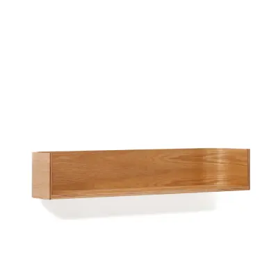 KAVE HOME Octavia hylla av askplywood 90 x 20 cm