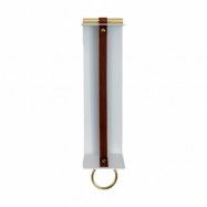 KLONG Strapp vägghylla 10x33 cm White