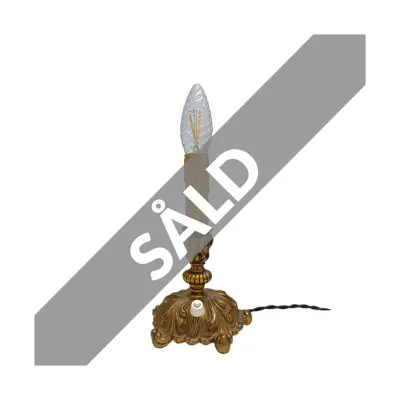 Lamphjärta Hugo lampfot, mässing