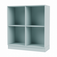 Montana SHOW hylla 69,6x69,6 cm, sockel 7 cm 148-Flint