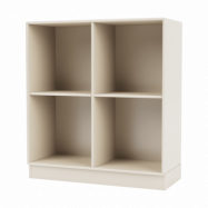 Montana SHOW hylla 69,6x69,6 cm, sockel 7 cm 158-Oat