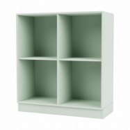 Montana SHOW hylla 69,6x69,6 cm, sockel 7 cm 161-Mist