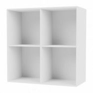 Montana SHOW hylla 69,6x69,6 cm inkl. upphängningsskena New white