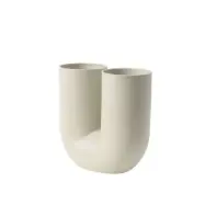 Muuto - Kink Vase H26,3 Sand