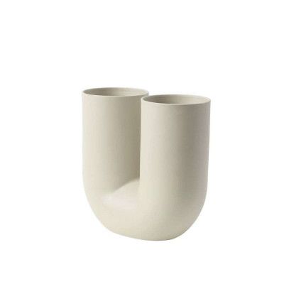 Muuto - Kink Vase H26,3 Sand