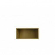 Muuto - Mini Stacked Storage System Small Brown Green