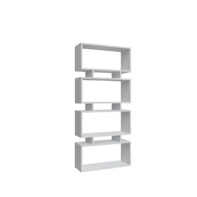 NORDVÄRK Langdon bokhylla, vit