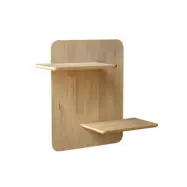 NORDVÄRK Matilda vägghylla - natur ek