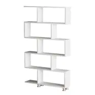 NORDVÄRK Nilüfer bokhylla, vit