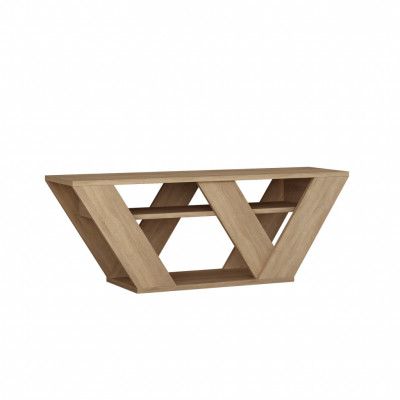 NORDVÄRK Pipralla TV-bord, w. 1 hylla - ekmelamin (110x30)