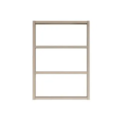 NORDVÄRK PR1 vägghylla - naturlig melamin
