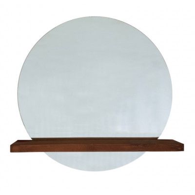 NORDVÄRK SUNSET spegel, valnöt