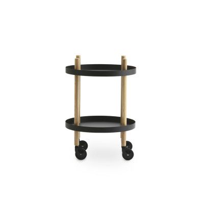 Normann Copenhagen - Block Table Ø45 Black