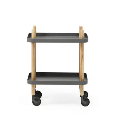 Normann Copenhagen - Block Trolley mörkgrå