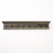 NOVASOLO Halifax kl&auml;dh&auml;ngare, w. 8 krokar - brun mahogny och MDF