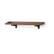&Tradition Guild HM14 hylla 75 cm Solid lacquered walnut