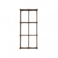 OYOY Living Design - Grid Hylla Small Mörk Nature