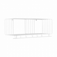 Scandi Living Nod hatthylla 90 cm White