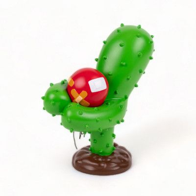 Seletti - Love Hurts You Ornament Grön/Röd/Vit