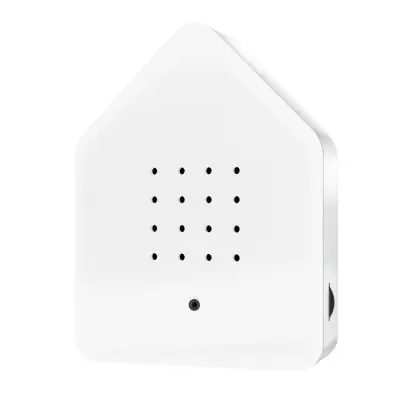 Speldosa Fågelkvitter Zwitscherbox Vit