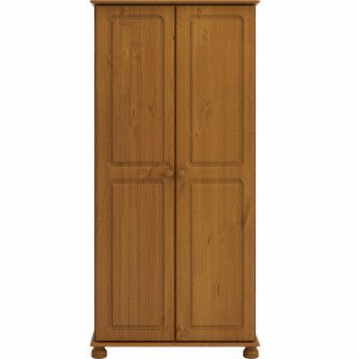 STEENS Richmond garderob, m. 2 dörrar, 1 hylla och 1 hängstång - mandelfuru