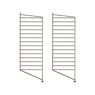 Golvgavel 85x30 2-p brun