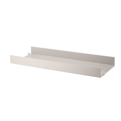Metallhyllplan Hög 78x30 beige