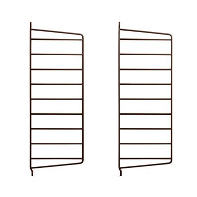 String Furniture Väggavel 50x20 2-p brun