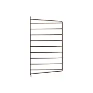 Väggavel 50x30 1-p brun