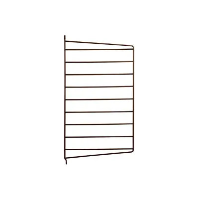 Väggavel 50x30 1-p brun