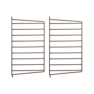 Väggavel 50x30 2-p brun