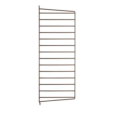 Väggavel 75x30 1-p brun