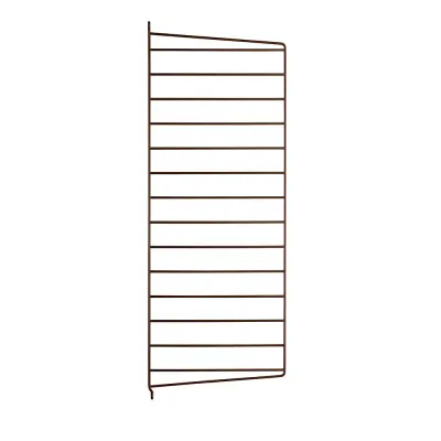 Väggavel 75x30 1-p brun