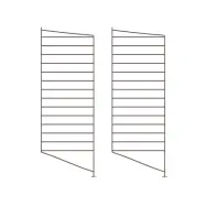 Golvgavel 85x30 2-p Mörkbrun