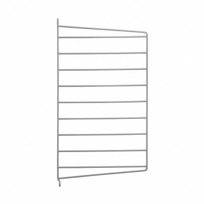 Väggavel 50x30 1-p grå