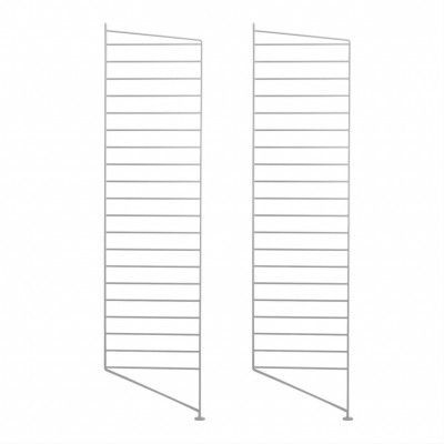 String Furniture Golvgavel 115x30 2-p grå