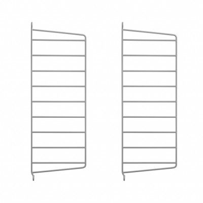 String Furniture Väggavel 50x20 2-p grå