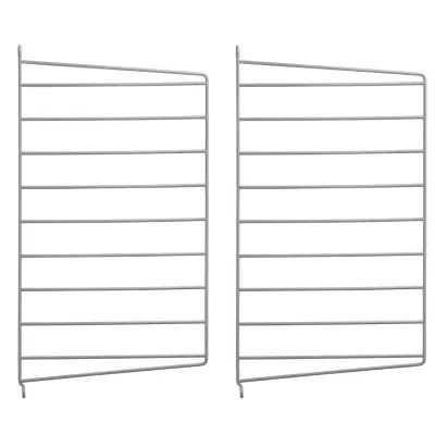 Väggavel 50x30 2-p grå