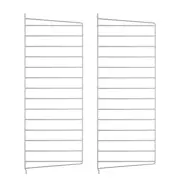 Väggavel 75x30 2-p grå