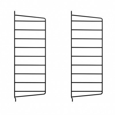 Väggavel 50x20 2-p svart