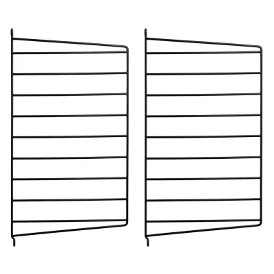 Väggavel 50x30 2-p svart