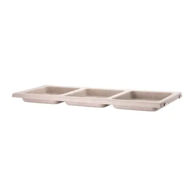 Skålplan filt 78x30 beige