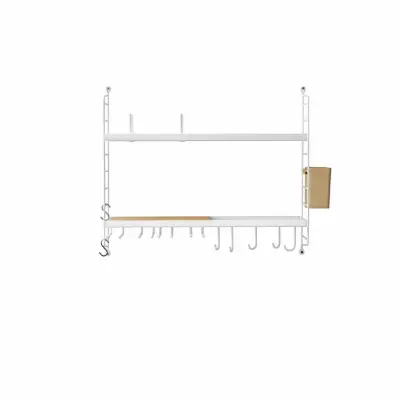 Stringhylla Kök 58x50x20cm vit